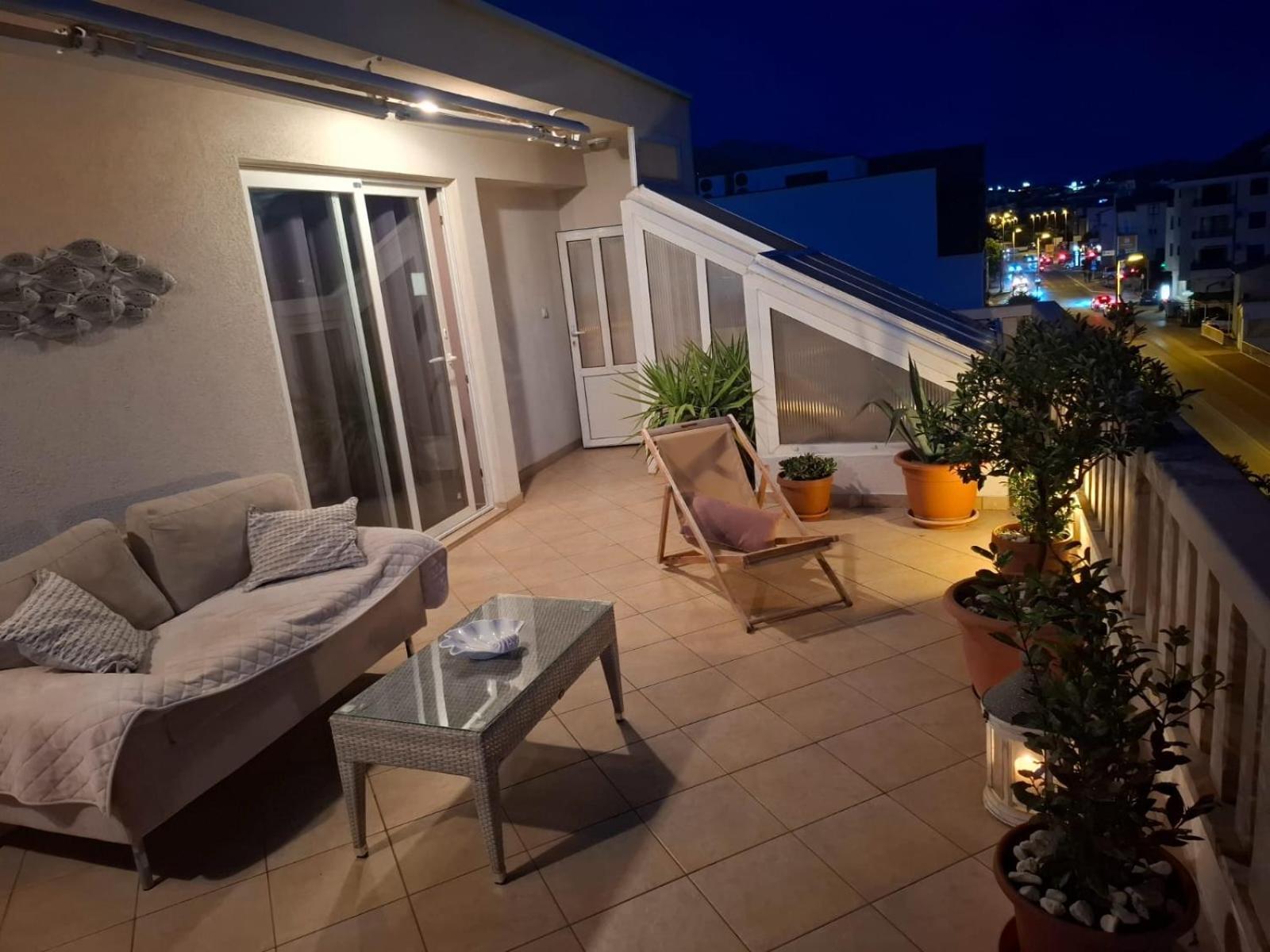 Happy Basset Terrace Apartment Makarska Luaran gambar